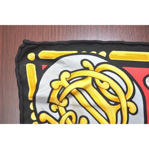 Auth Christian Dior Scarf Bird Motif #76130C11B - Picture 8 of 15